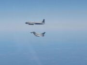 Brtish Typhoon jets intercept Russian surveillance aircraft over Baltic Sea