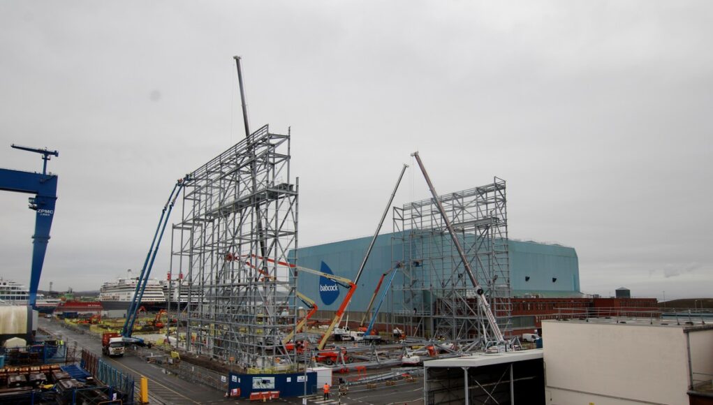 New Assembly Hall progress 10122020