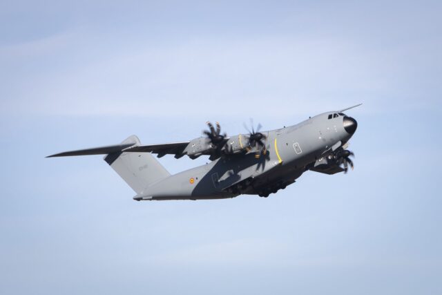 Airbus delivers first A400M to the Belgian Air Force