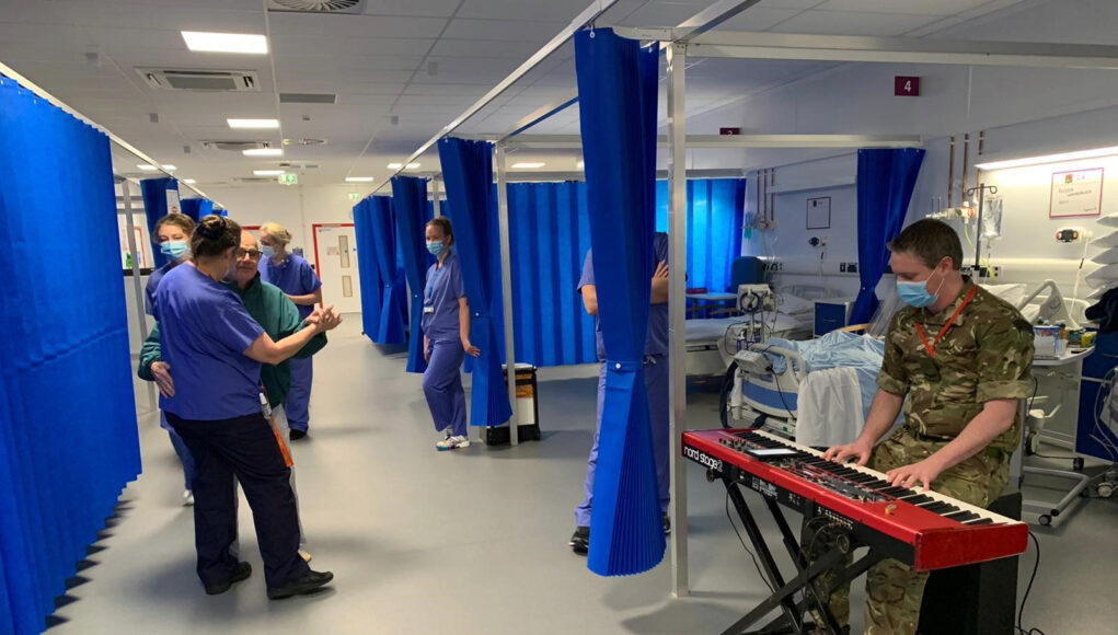 Dancing on the ward in Exeter