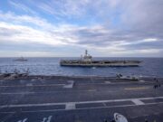 Two American carrier groups sail into South China Sea