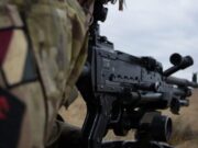 Mercian Regiment on live fire exercise in Northumberland