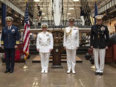 U.S. Navy Chief hosts First Sea Lord