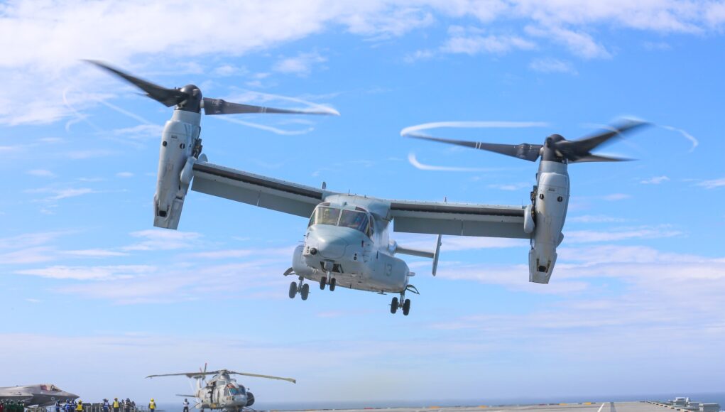 24th MEU Lands Aboard HMS Queen Elizabeth