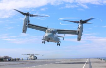 US Marines link drone sensors and forward air bases in drill