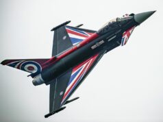 RAF show off new Typhoon artwork