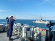 British and French vessels work together in Black Sea