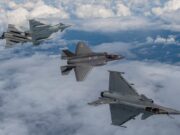 UK, French and American jets in Exercise Atlantic Trident