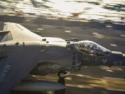 Harrier jets ‘attack’ HMS Queen Elizabeth