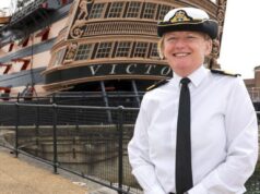 Royal Navy appoints first female admiral