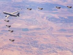 British, American and Israeli F-35s exercise over Israel