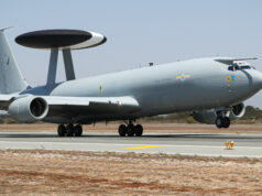 British E-3D Sentry completes last mission before retirement