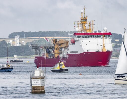 HMS Protector towed home after propulsion defects