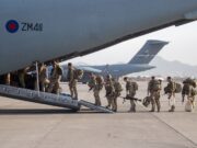 Final British military flight leaves Afghanistan