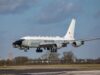 RAF Rivet Joint spy plane deploys to Norwegian fjords
