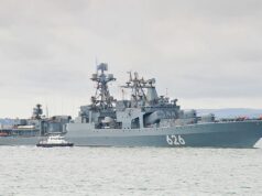 Russian warships pass through English Channel