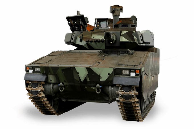 BAE unveils CV90 with new D-series turret