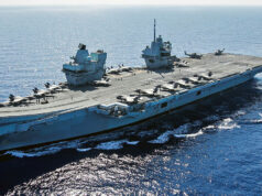British carrier puts to sea for trials ahead of upgrades