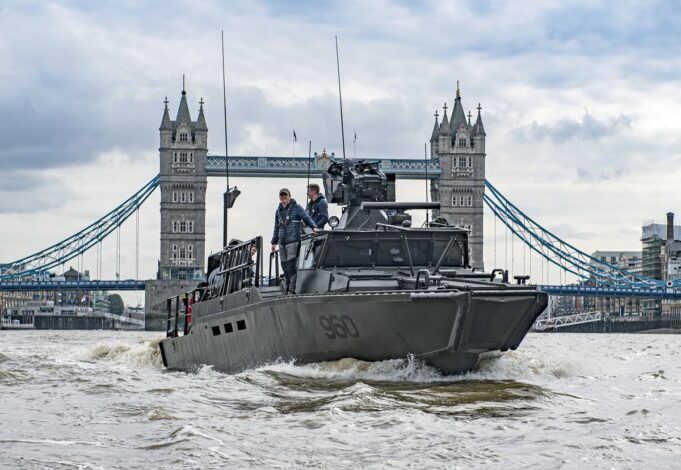 Saab ‘Next Generation Combat Boat’ on the Thames