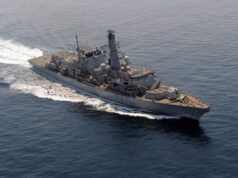 British warship enforces North Korea sanctions