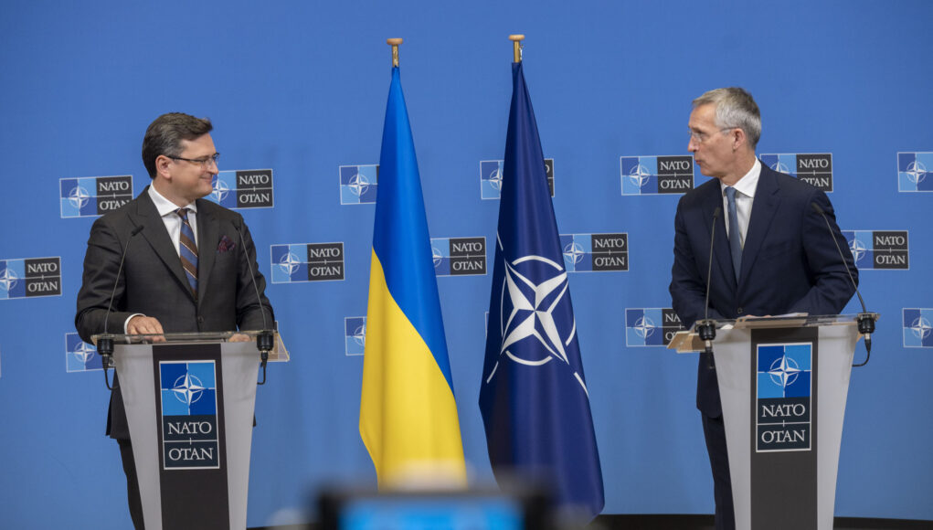 The Minister of Foreign Affairs of Ukraine visits NATO