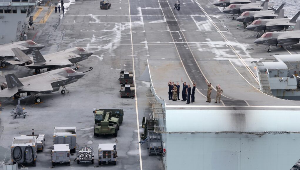 UK Carrier Strike Group 2021