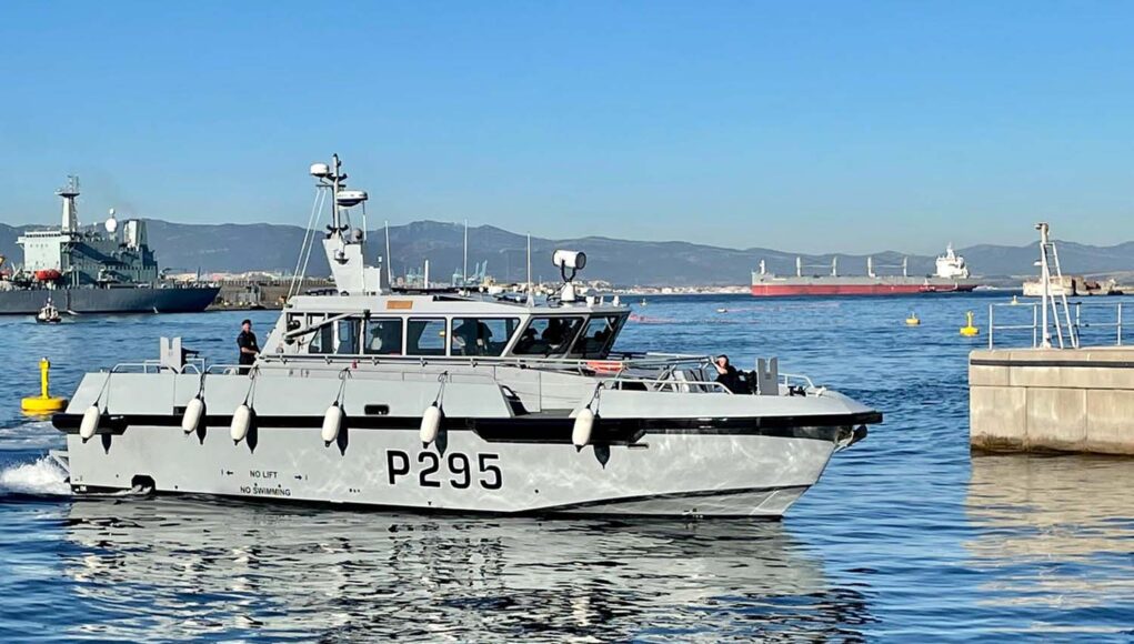 HMS Cutlass arrives in Gibraltar