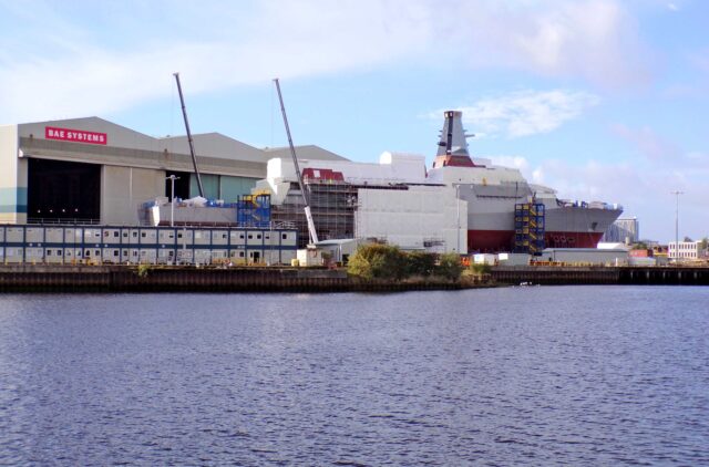 Why is shipbuilding apparently invisible in Scotland?