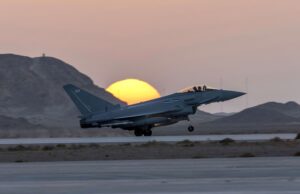 Eurofighter Typhoon fleet passes one million flying hours