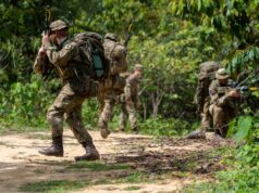 British Army conducts jungle warfare training in Thailand
