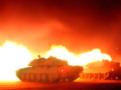 British tanks fire 63,698 shells in ten years