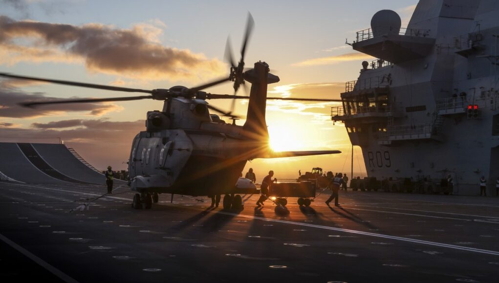 HELICOPTER SUPPLY DROP