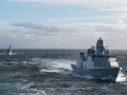 NATO warships engage in anti-submarine warfare training