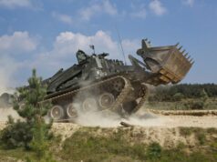 British Army demonstrate robotic vehicles