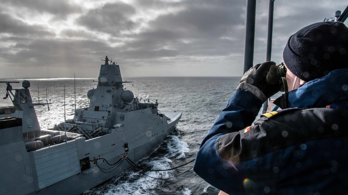 NATO warships deploy to the Baltic Sea