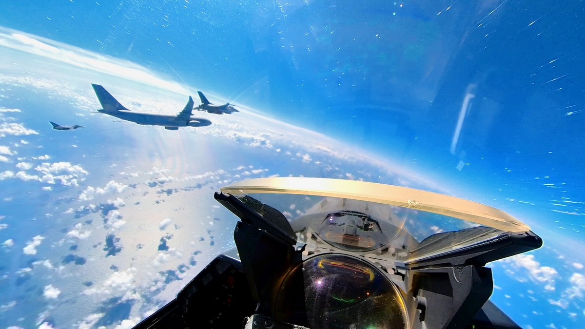 British aircraft deploy over Europe as ‘show of force’