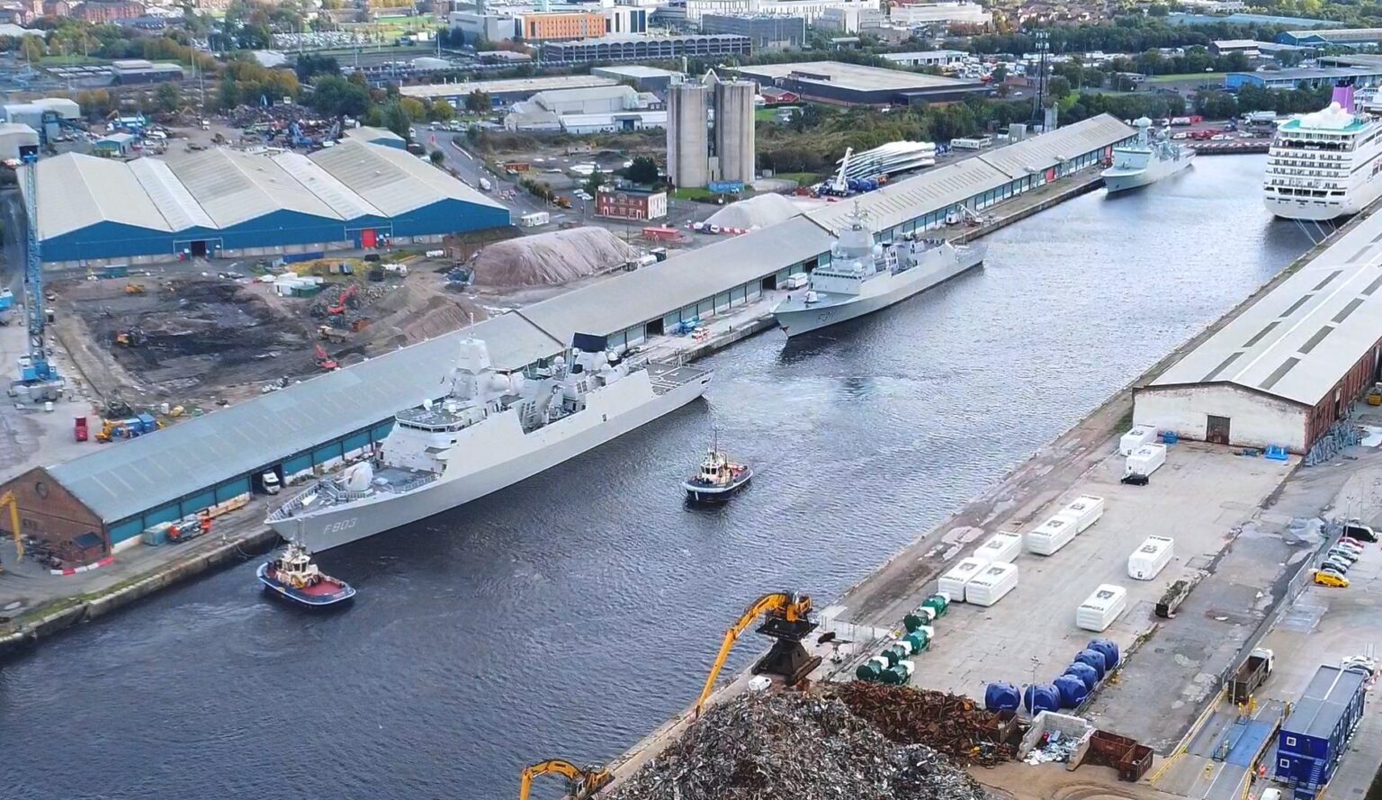 More NATO warships converge on Glasgow
