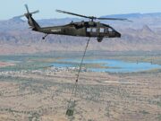 Black Hawk helicopter drone flies rescue missions