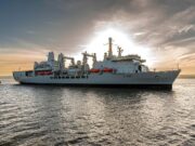 RFA Fort Victoria returns to operations after refit