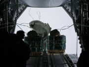 RAF conduct Antarctic resupply mission