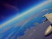 Stunning photo shows Typhoon jet 10 miles above Falklands