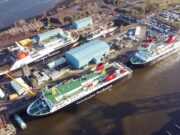 Almost half of large Scottish ferries out of action