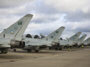 Saudi jets arrive in Britain ahead of massive air exercise