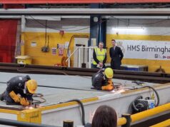 Work starts on construction of huge new frigate in Scotland