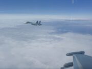British and German jets intercept Russian aircraft