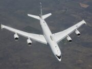 American airborne nuclear command post lands in Scotland
