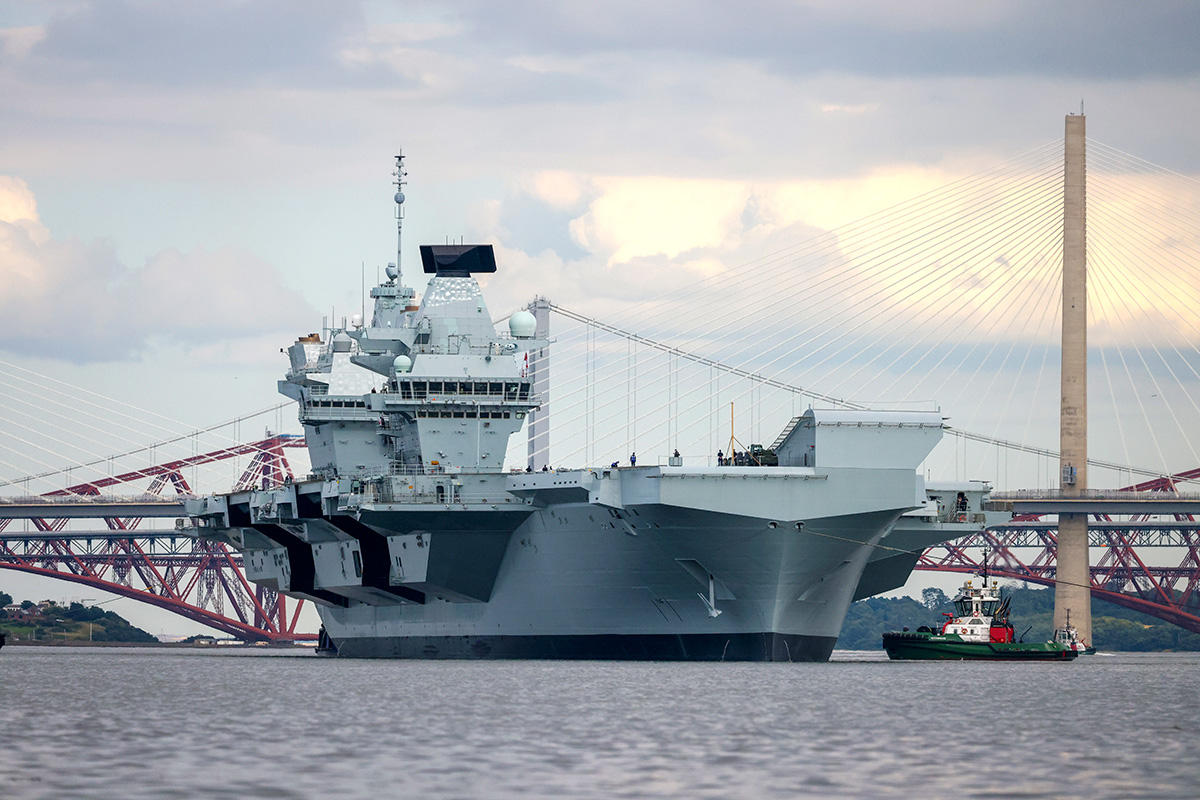 Russian disinformation and British aircraft carriers
