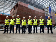 New British frigate welcomes first crew