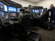 RAF instructors train on Protector simulators in U.S.