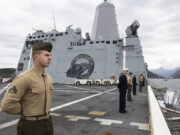 American assault ship visits Norway